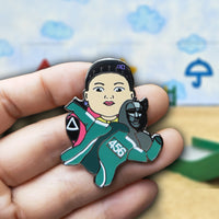 Squid Game Hard Enamel Pin