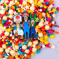 Super Belcher Bros. Enamel Pin