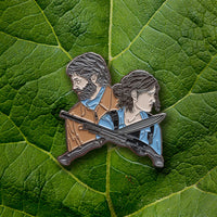 The Last Of Us Part II Ellie & Joel Enamel Pin