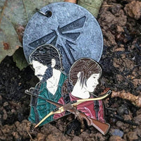 The Last Of Us Joel And Ellie Enamel Pin