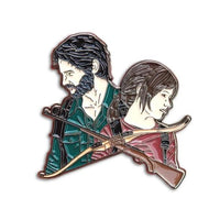 The Last Of Us Joel And Ellie Enamel Pin