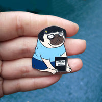 Tina Pugcher Hard Enamel Pin