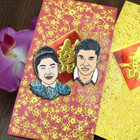 Crazy Rich Asians Enamel Pin Set